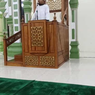BKPRMI Aceh Singkil Isi Kajian Tahsin Al-Quran Program Shubuh Berjamaah Di Masjid Baiturrahim Singkil.
