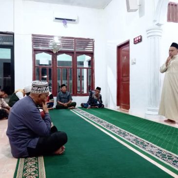 BKPRMI dan DMI Aceh Singkil Safari Shubuh Ke Mushalla Al Muflihin Pasar Singkil.
